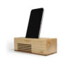Ecophonic mini radio speaker in maple wood for mobile phones