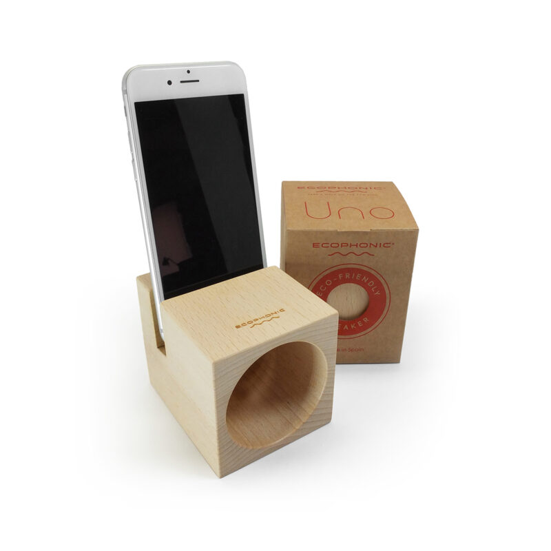 UNO model speaker in beech wood ecophonic