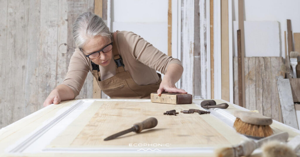 Ecophonic es artesanía española de altavoces para moviles en madera de bosques sostenibles. Hecho a mano.